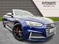 2018 Audi S5 3.0 TFSI V6 Cabriolet 2dr Petrol Tiptronic quattro Euro 6 (s/s)