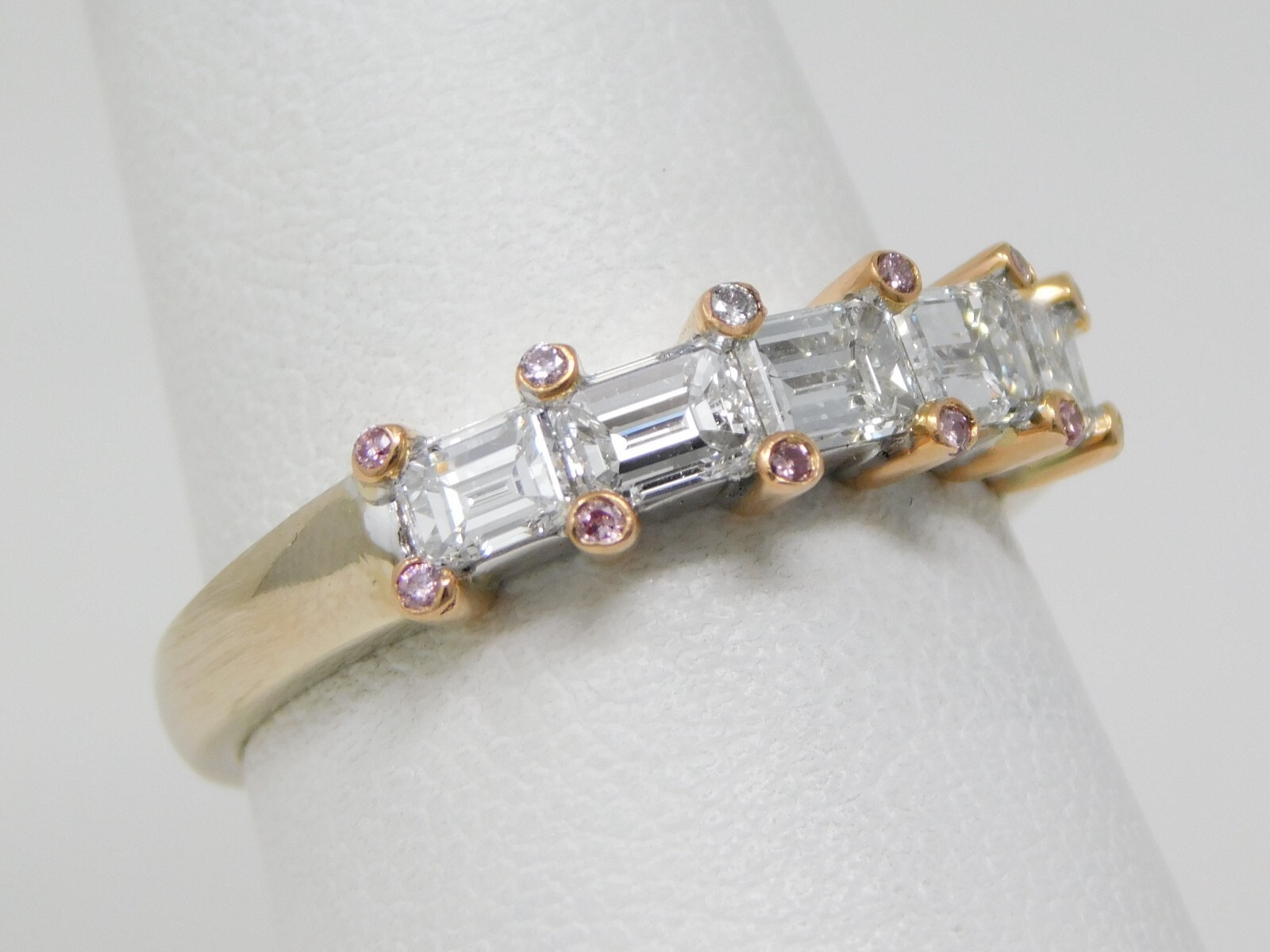 18 kt White & Yellow Gold White & 