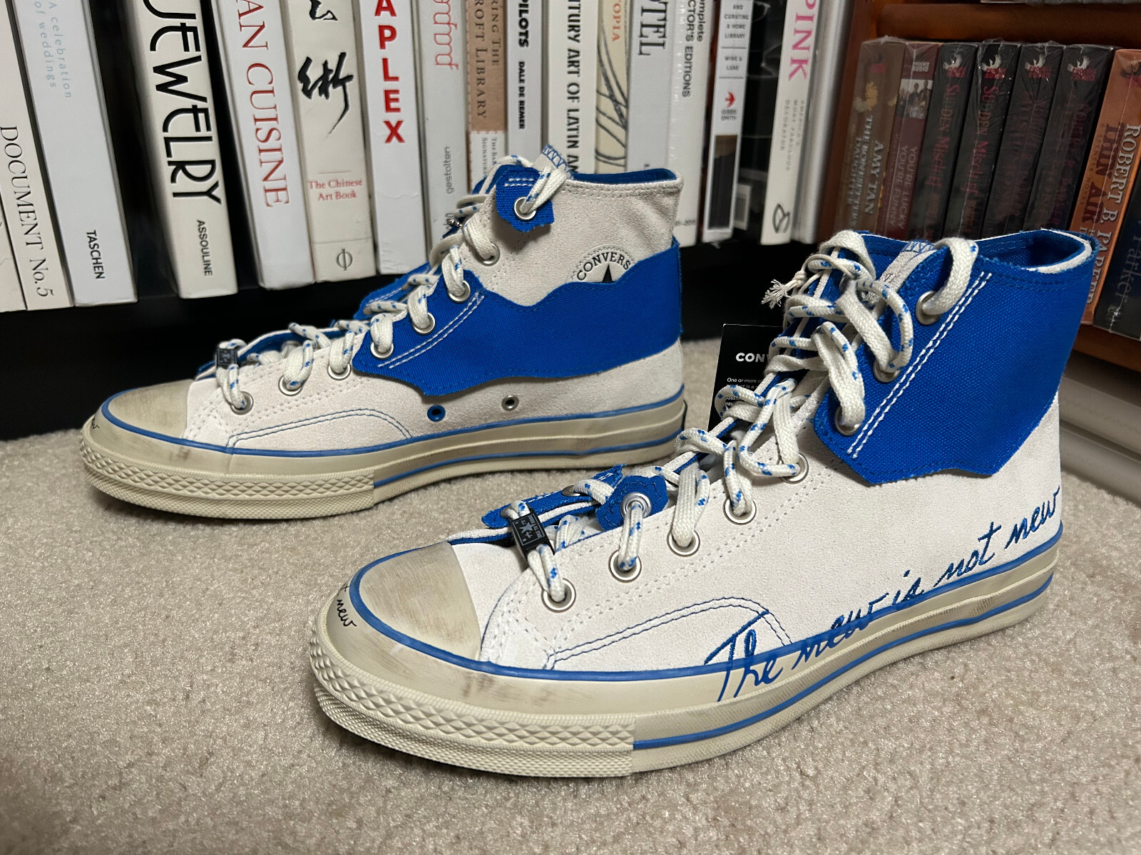 匡威Converse Chuck Taylor All Star 70 High x Ader Error 象牙 匡威Converse Chuck Taylor All Star 70 High x Ader Error 象牙