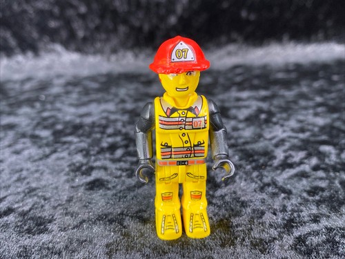 LEGO Jack Stone Juniors Minifigures vintage Fireman in Hat #07 | eBay