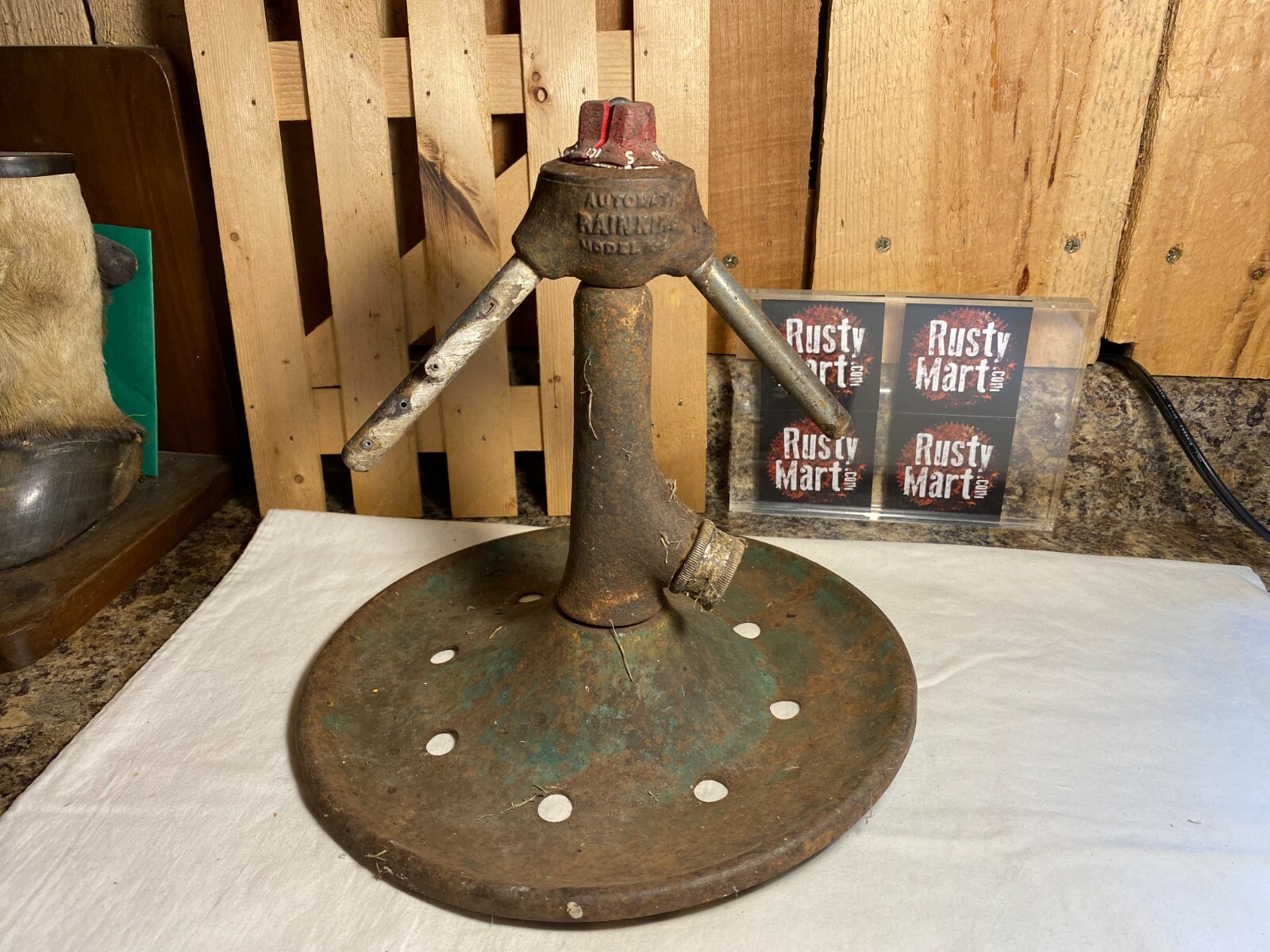 Vintage Sunbeam Rain King Model K-2 Lawn Sprinkler
