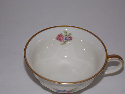 ELFENBEIN ROSENTHAL DEMITASSE CUP AND SAUCER - Viktoria Pattern - Germany