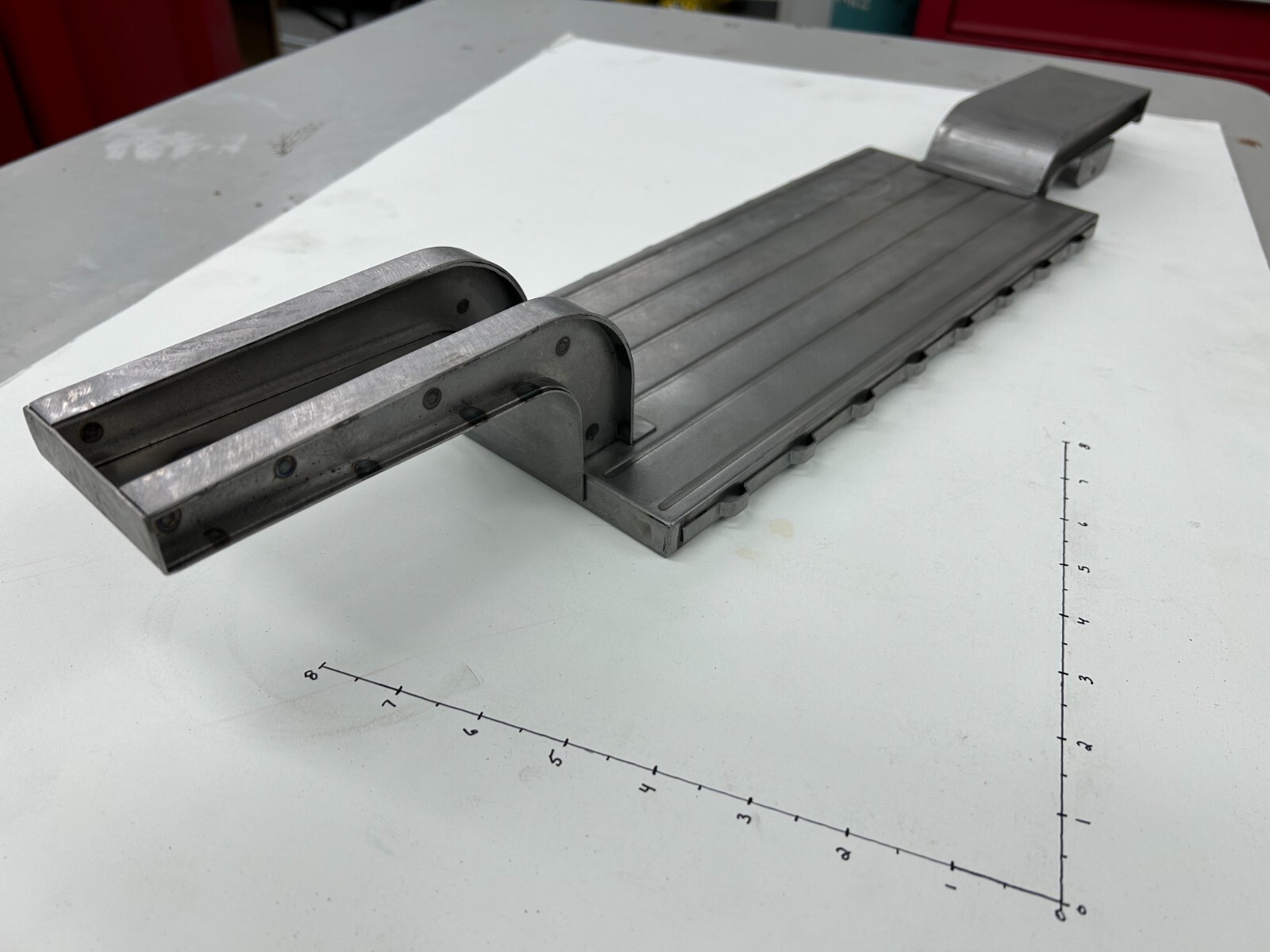 Desalle Style, Talbert Lowboy trailer for Tonka or Smith Miller Trucks