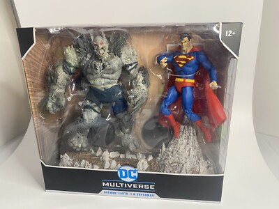 McFarlane Toys DC Multiverse Superman Vs Devastator Earth-1 Batman Figure Set