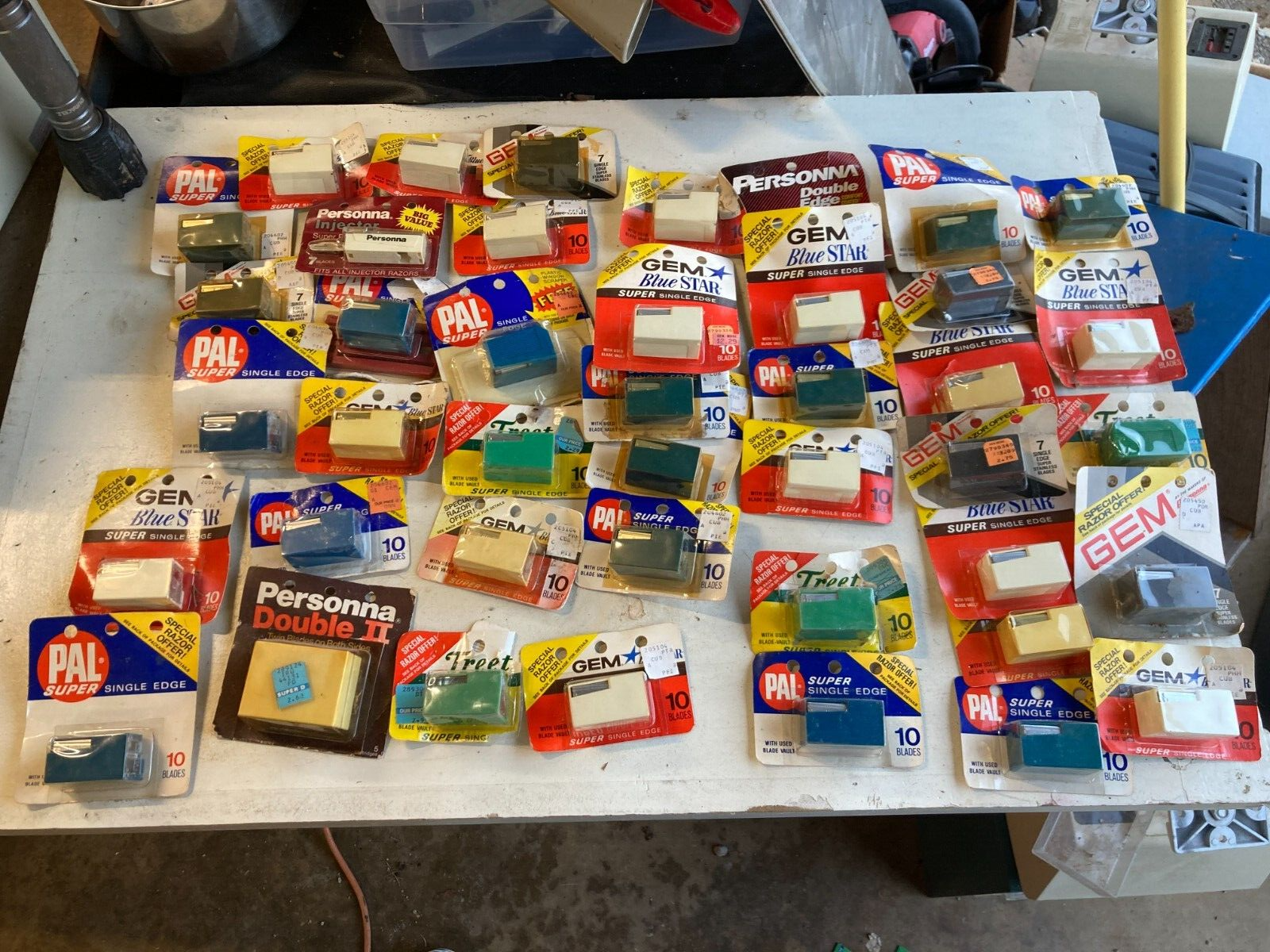 VTG NIB  Personna GEM/PAL   Razors Blades/Cartridges Single Edge Packs LOT