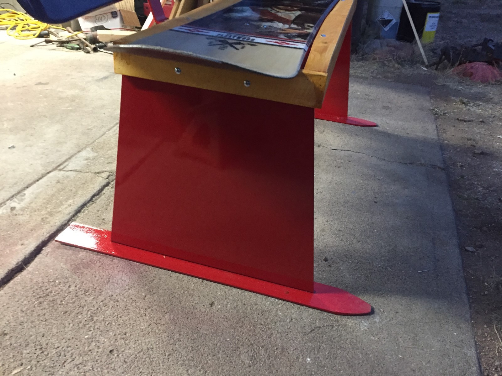 SNOW BOARD BENCH , CUSTOM MADE ONE OF A KIND, STURDY- ski lift chairs