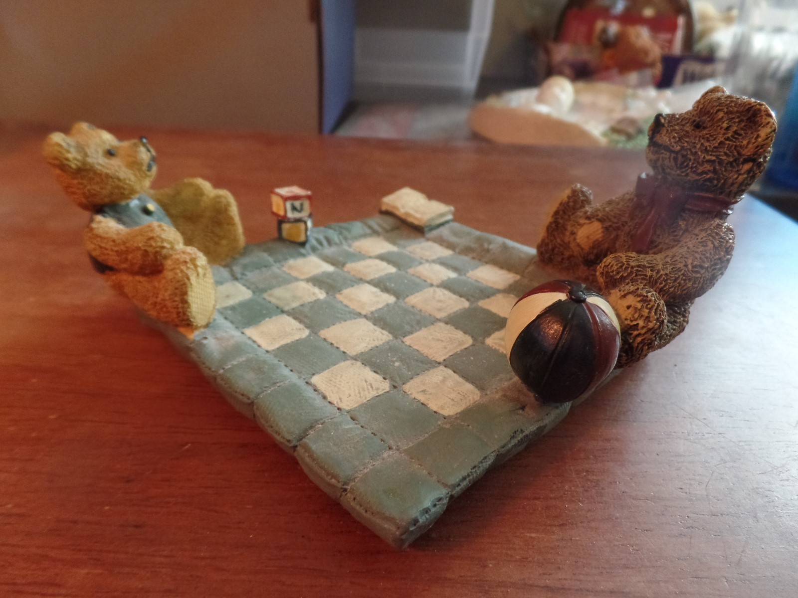 1998 FIGI Graphics Teddy Bears Play Time Figurine  #2081