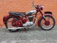 BSA C11G 250cc  1954