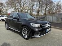 2015 65 REG MERCEDES BENZ GLC 250D 4 MATIC AMG LINE TRONIC BLACK SUV EURO 6 ULEZ