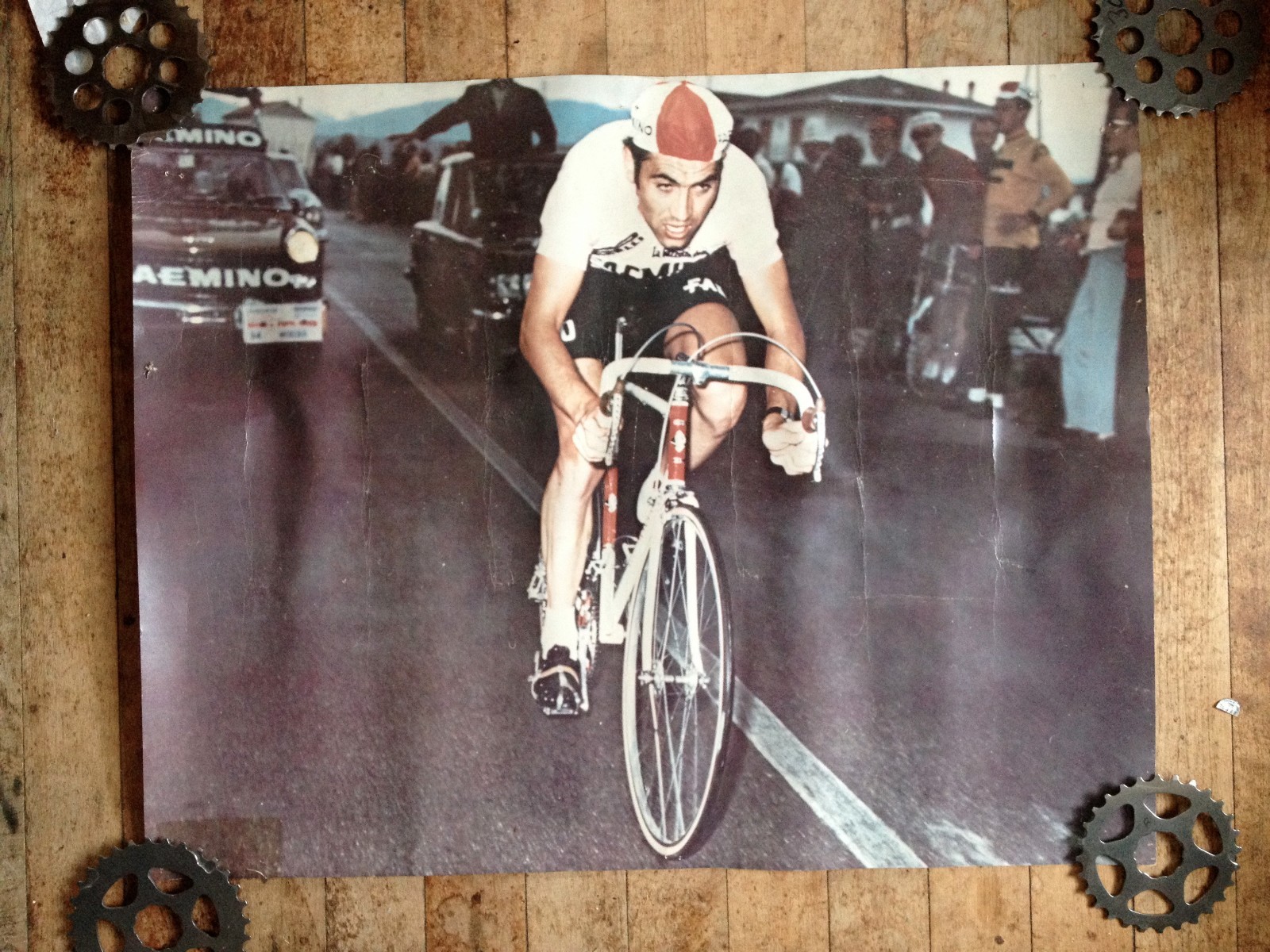 Vintage Eddy Merckx Bicycle Poster - Original
