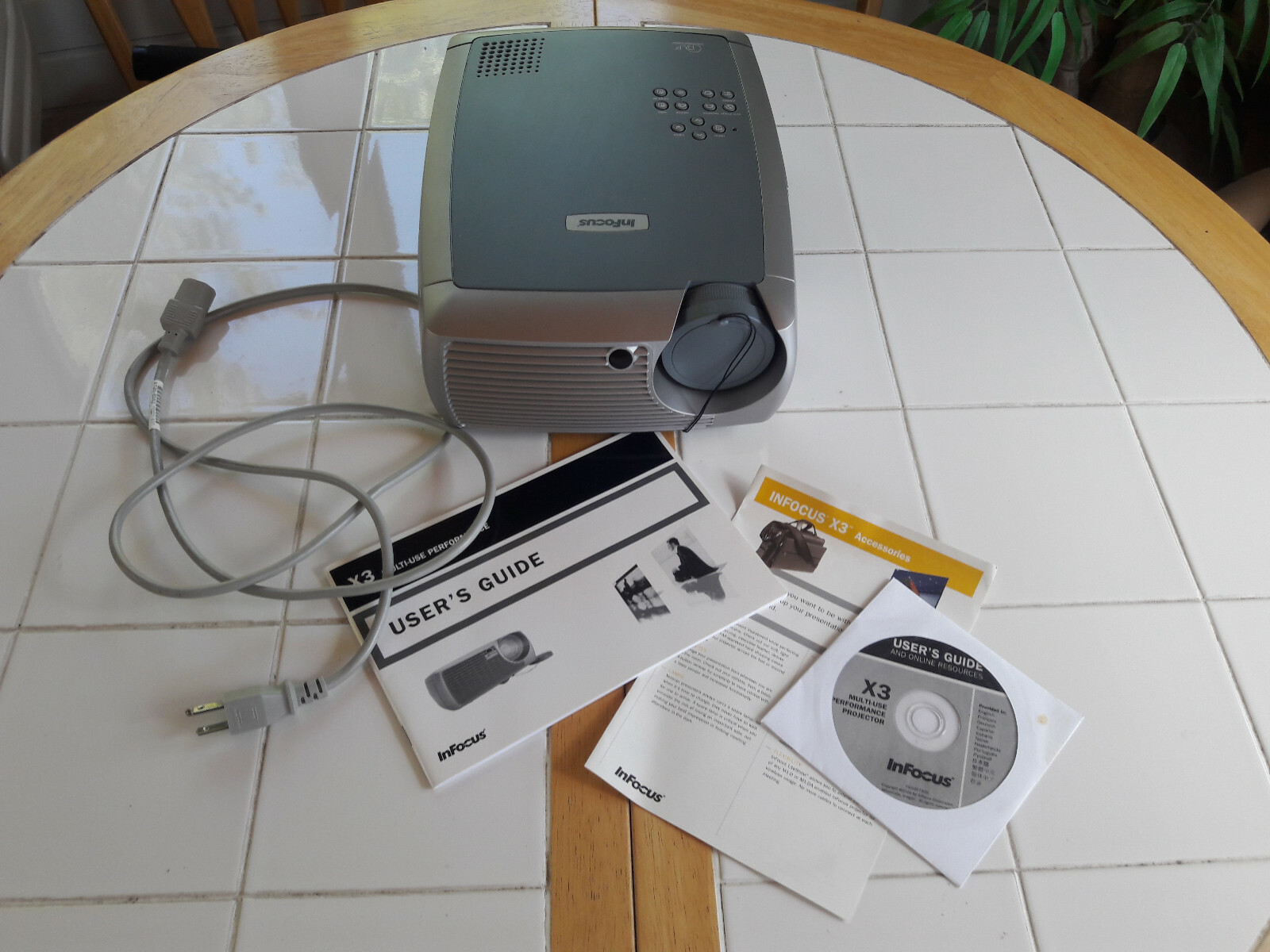 With User Manual, Cd, Power Cable