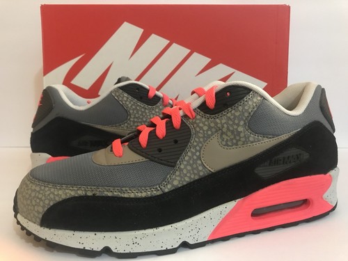 Uitvoerder Belangrijk nieuws Vrijwillig Pre-owned Nike Air Max 90 Prm Safari Grey/black/safari/print 700155-006 Sz  12 | ModeSens