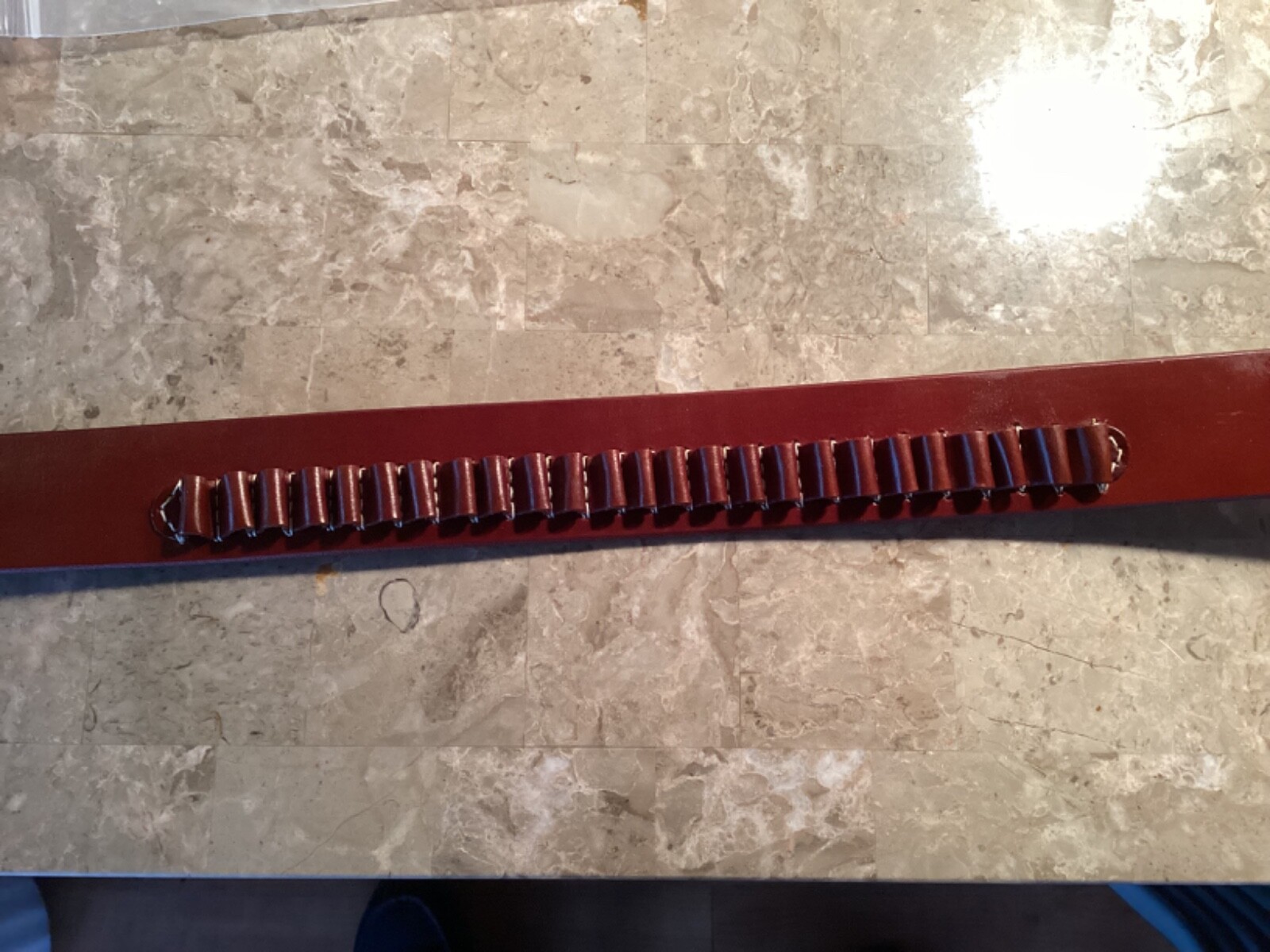 Triple K cartridge belt 44/45 large fits waist 38 inches-43 inches 25 loops NEW