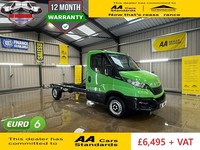 2020 Iveco Daily 70 Plate 2.3 35S14 Chassis Cab 8 Speed Hi-Matic Auto + VAT  CHA