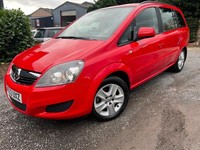 VAUXHALL ZAFIRA 1.6 EXCLUSIVE 5DR 7 SEAT MPV 34,000 MILES 1 OWNER FSH IMMACULATE