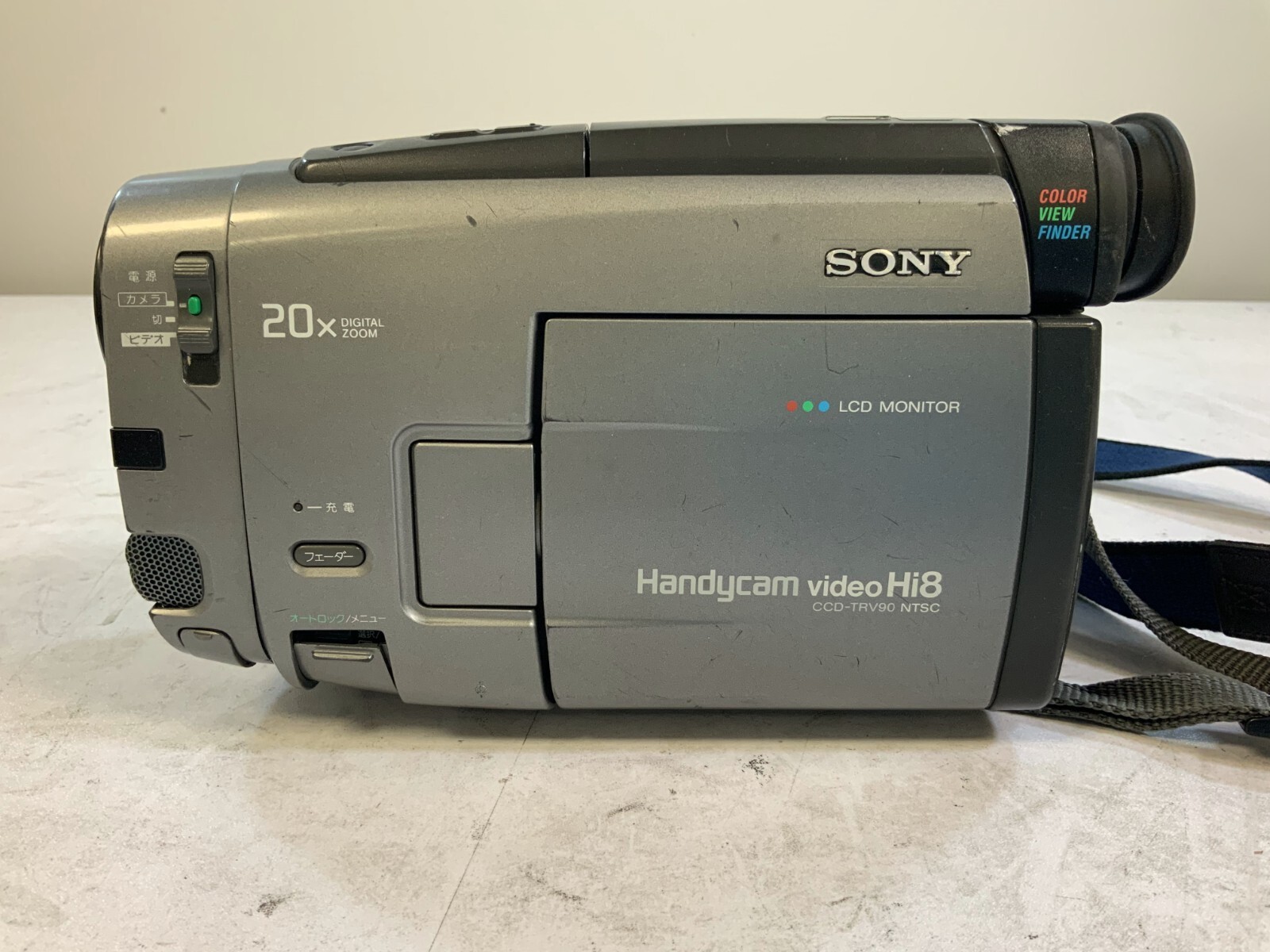 SONY CCD-TRV90 NTSC Hi8 ビデオカメラ ハンディカム CCD-TRV90