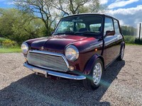 ROVER MINI RARE COOPER CLASSIC MINI 40TH ANNIVERSARY EDITION IN MULBERRY