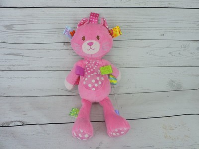 pink cat stuffed animal