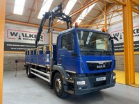 MAN TGM 18.250 *EURO 6* 4X2 18 TONNE BRICK GRAB 