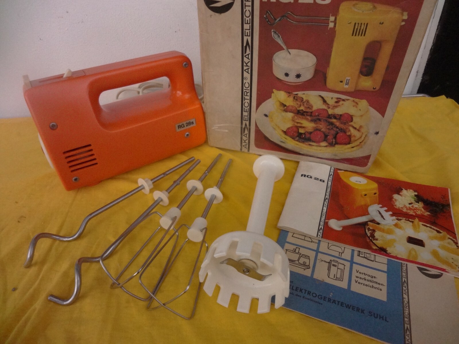 Mixer DDR , RG 28 , Handrühr u. Mixgerät mit Grundausstattung , のeBay公認海外通販｜セカイモン