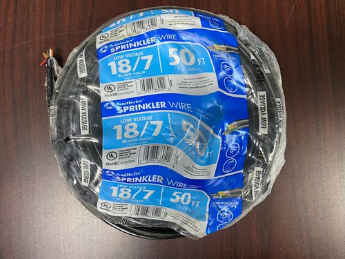 49273642 Southwire 50-ft 18 / 7 Solid Sprinkler Wire By-the-roll