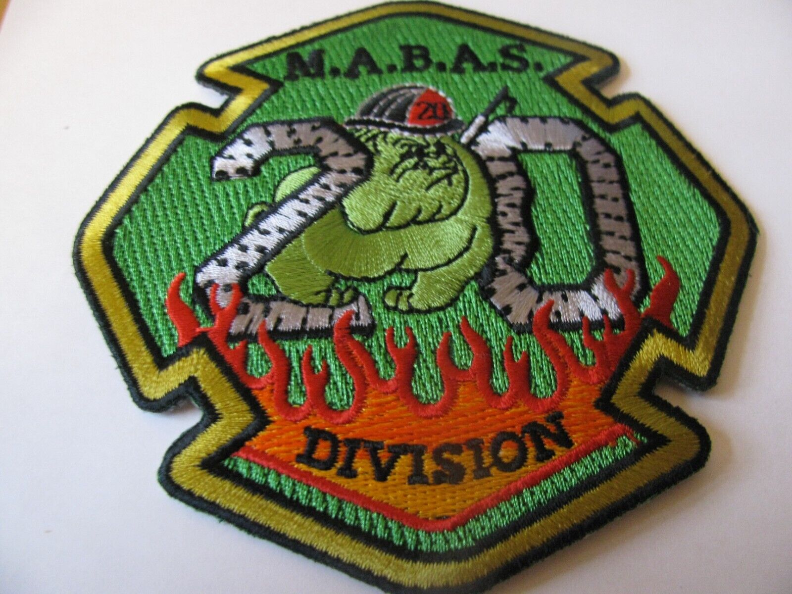 Fire Patch Iron On 4”