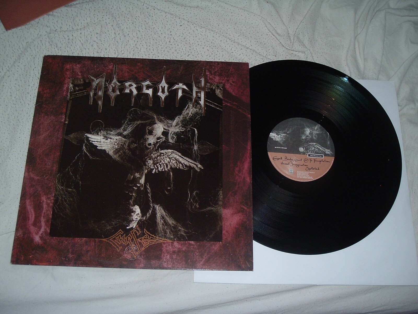 MORGOTH Cursed '91 ORIGINAL GERMAN IMPORT 1st press LP | eBay