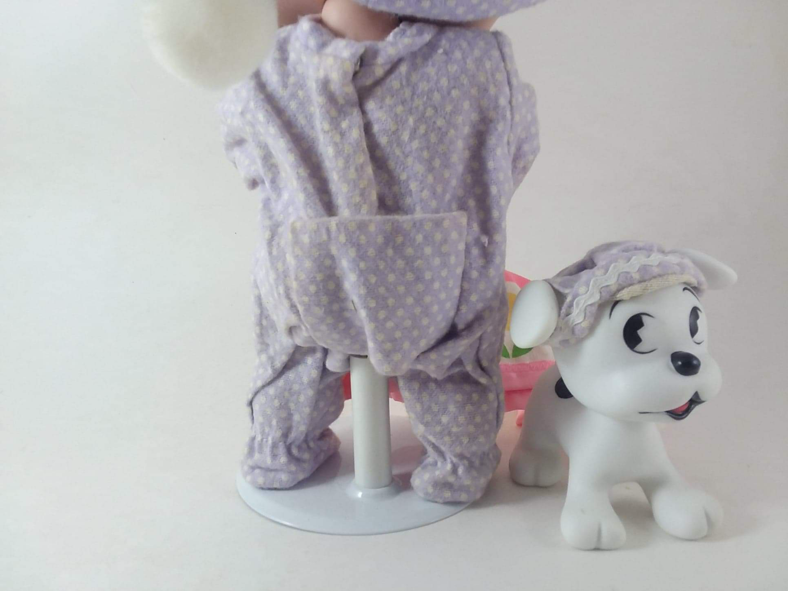 Vintage Betty Boop Baby Boop Collectible Sleepytime Doll with Pudgy Nursery