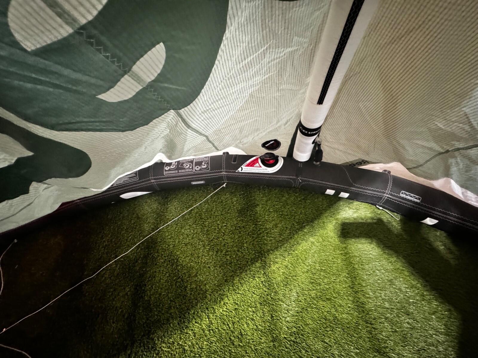 kitesurfing reedin supermodel htf 10 mt with bar dreamstickx, demo kite, kite