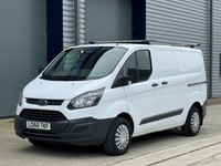 FORD TRANSIT CUSTOM 2.0 TDCI 310 2016 (66) EURO 6 TWIN SLIDEDOOR PANEL VAN + 57K