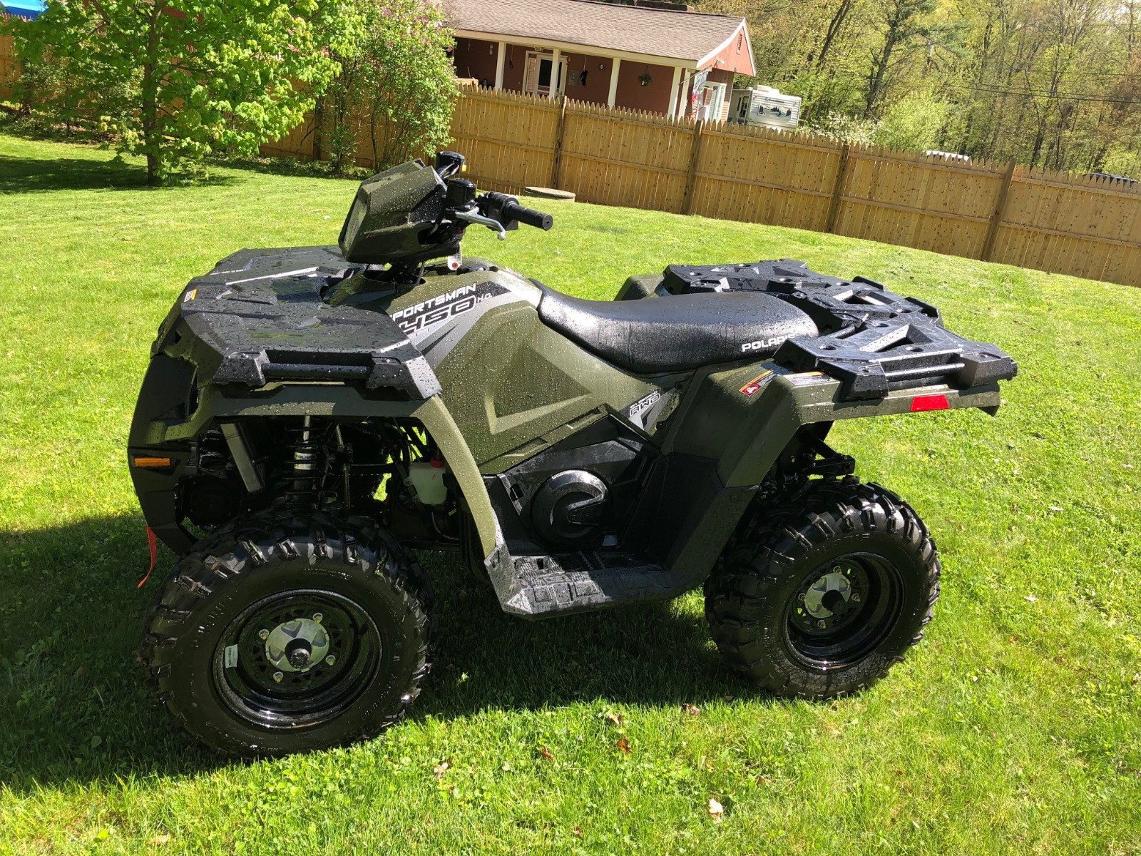 2018 Polaris Sportsman 450 w/ Plow and Hookup