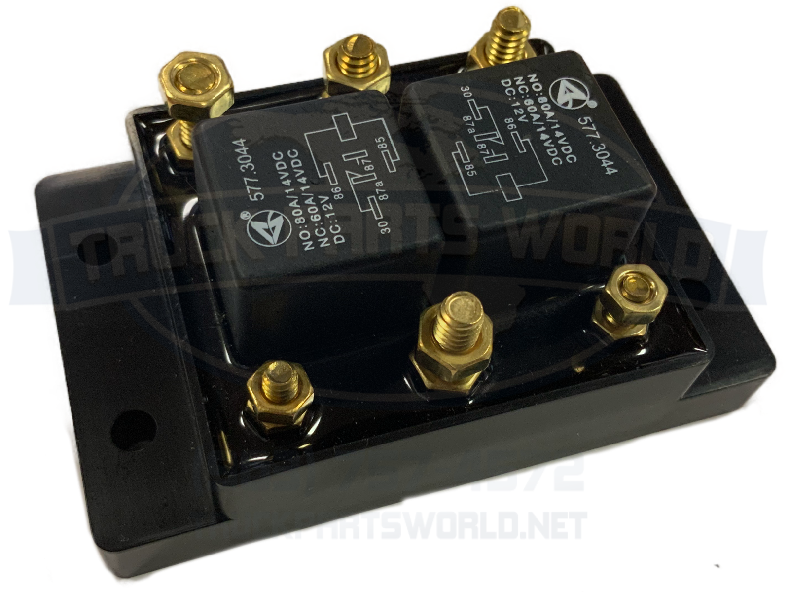 Tarp and Winch Motor Snow Plow - Forward