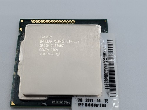 Intel Xeon E3-1230 3.2GHz Quad-Core (CM8062307262610 Intel Xeon E3-1230 3.2GHz Quad-Core (CM8062307262610
