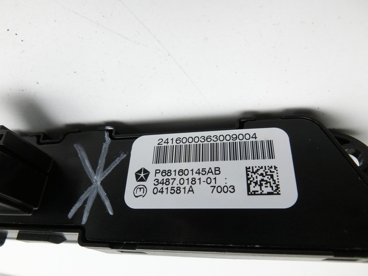Jeep Cherokee KL 13-18 Bedienteil Warnblinkschalter Lenkradheizung ESP Off PDC Off Jeep Cherokee KL 13-18... Vorschau 5