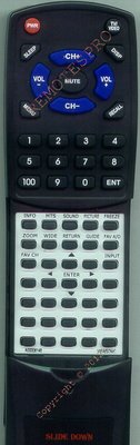 Replacement Remote for VIEWSONIC N4285P, N3235W, N4785P, A00008148