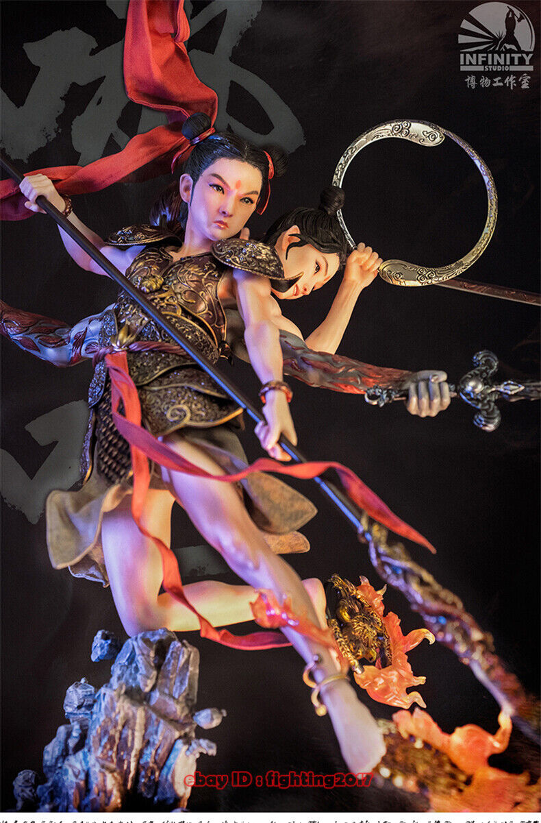 Infinity Studio 1/4th Original Myth Series Nezha With 3 Infinity Studio 1/4th Original Myth Series Nezha With 3