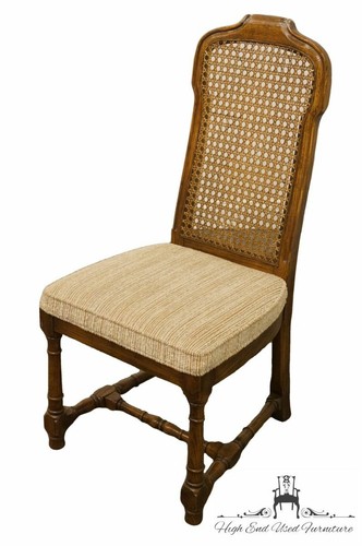 DREXEL HERITAGE Italian Provincial Cane Back Dining Side Chair 132-831
