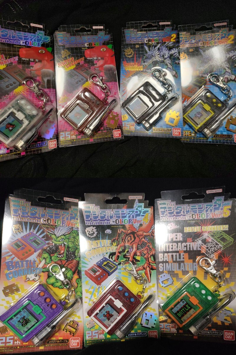Digital Monster Color Original Digimon Color Ver.1.2.3.4.5