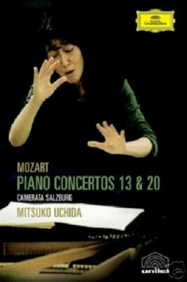 Mitsuko Uchida - Mozart - Piano Concertos 13 & 20 Brand New DVD
