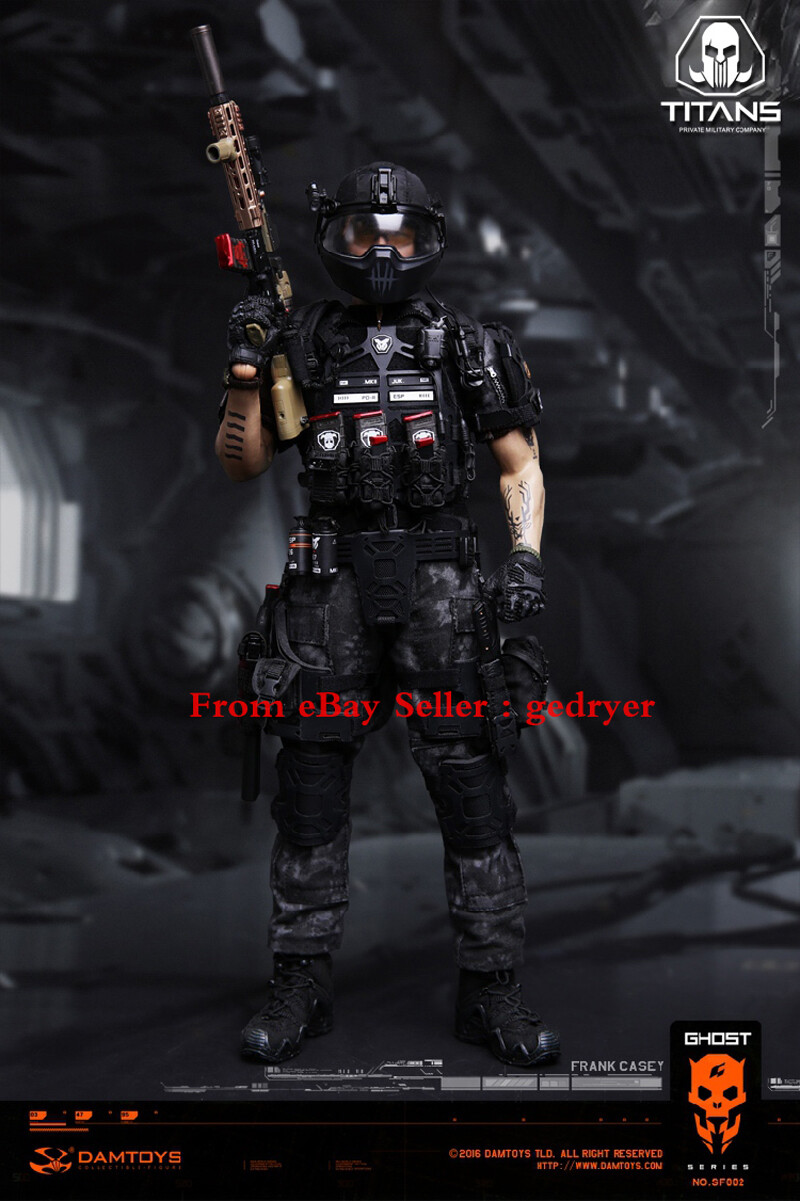 DAM 1/6 SF002 Ghost Titan PMC Frank the Military Contractor