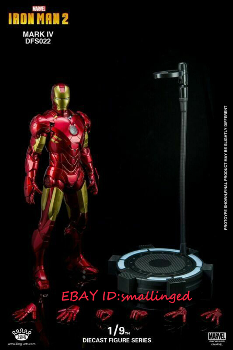 KingArts キングアーツ アベンジャーズ アイアンマン マーク4 1/9 King Arts 1/9 Avengers : Age of Ultron Iron Man MK4 Iron Man