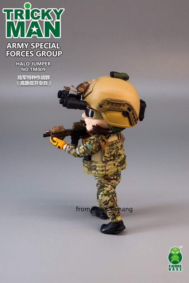 FigureBase 6 inches TRICKYMAN Series HALO Paratroops TM009