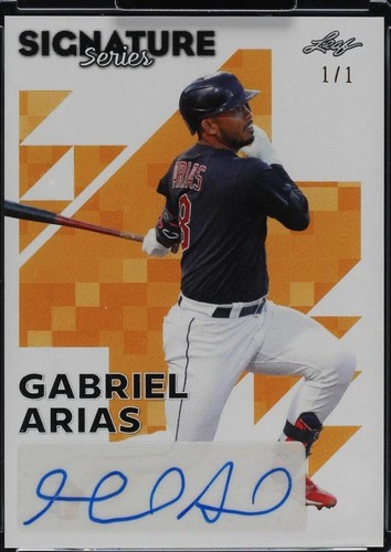 2023 Leaf Signature Series - Gabriel Arias #BA-GA1