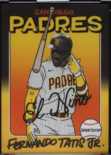 FERNANDO TATIS JR 1989 TOPPS PROJECT 70 (2021) ALEX PARDEE