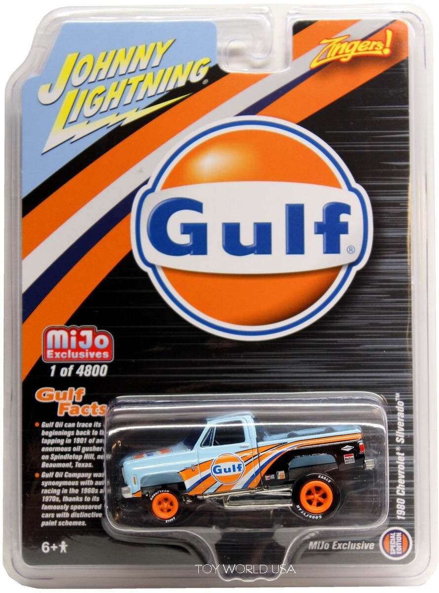 2021 Johnny Lightning ZINGERS! 1980 Chevrolet Silverado GULF