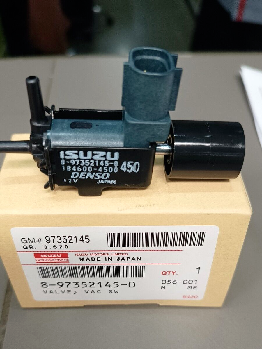 ISUZU VACUUM SWITCH VALVE SOLENOID DMAX PICKUP 2004-2011