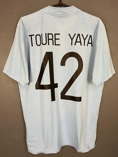 MENS FC MANCHESTER CITY 2010/2011 YAYA TOURE SOCCER FOOTBALL