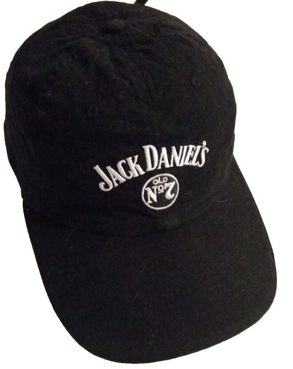 Jack Daniel's ブラックキャップ 非売品 Jack Daniels, Hat Mens, Old No 7 Logo, Black, Cotton