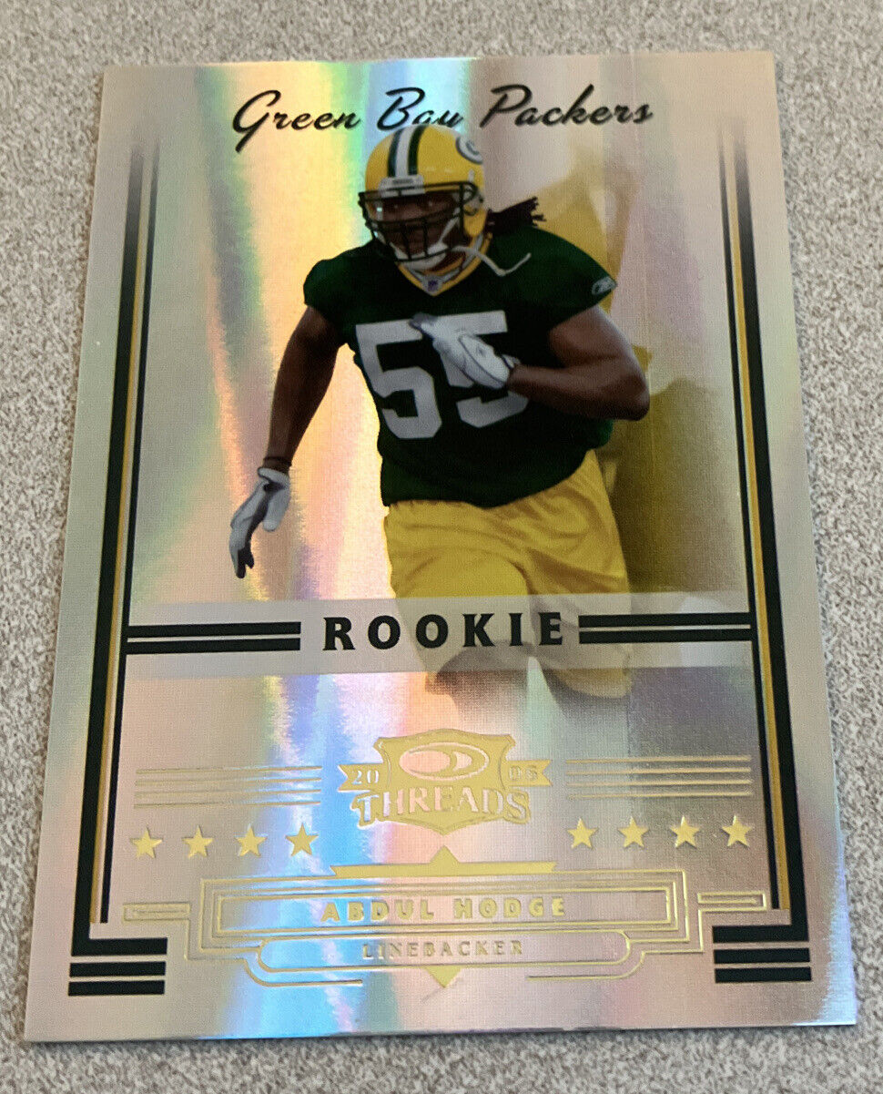 2006 Donruss Threads RC Holo #193 Abdul Hodge Packers /999