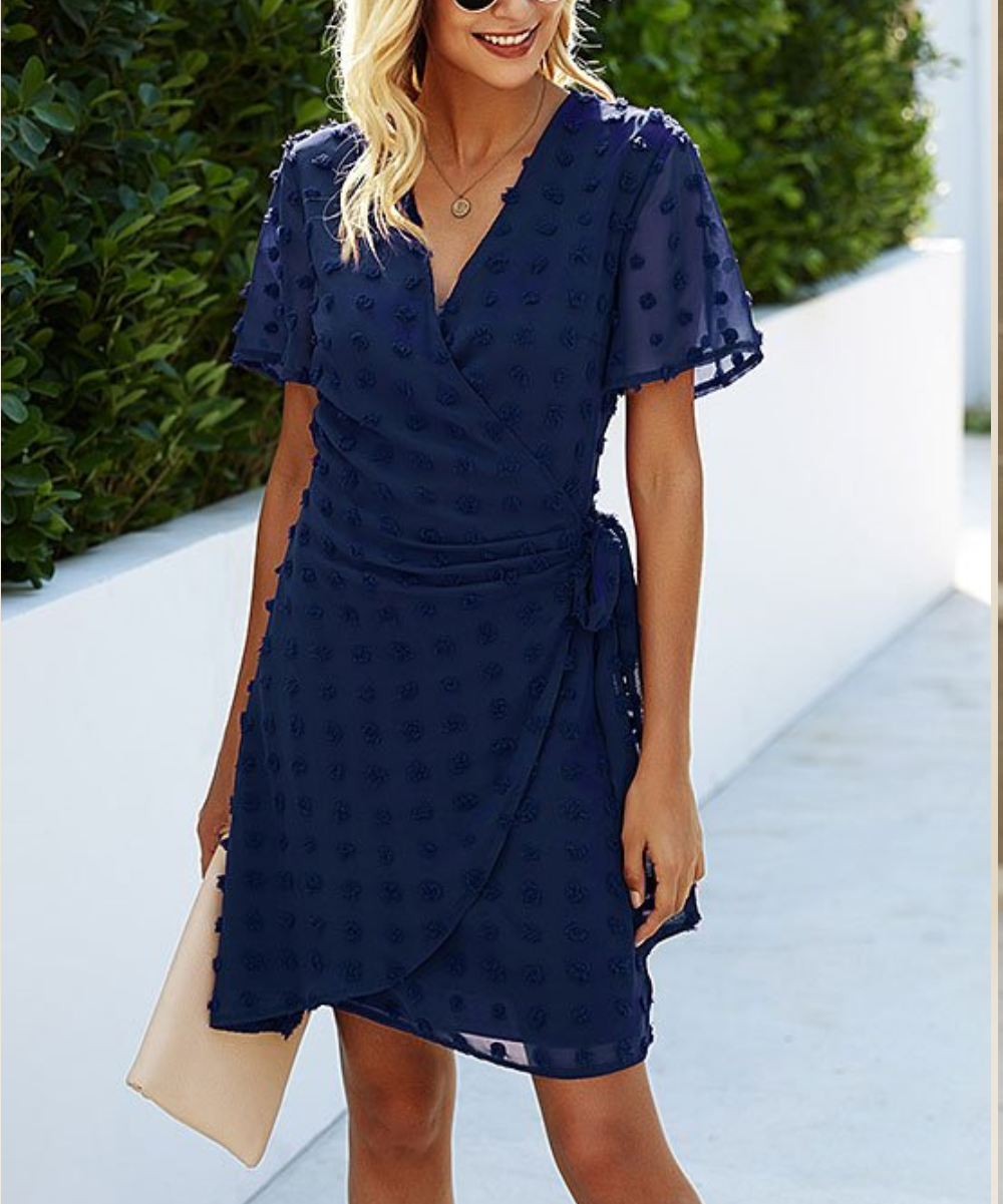 maruko☆Omas Hande RELAX DRESS SHORT maruko☆Omas Hande RELAX DRESS SHORT Yokodea Navy Blue Swiss